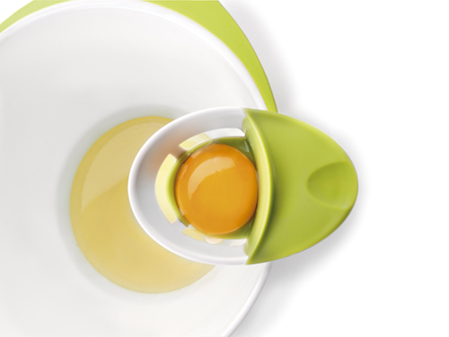 Utensilio de Repostería Separador de clara de huevo EUROXANTY Separador de yema de huevo 14 x 5 cm Separa sin gotear Con agarre Ligero 